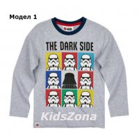 Нова цена! Детска блуза Lego Star Wars за 4 г. - М1-3, снимка 1 - Детски Блузи и туники - 26380715