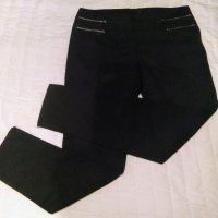 Черен прав панталон,нов,размер 42.