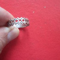 Страхотен сребърен пръстен 925 проба 3, снимка 1 - Пръстени - 36774042