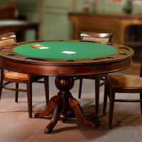Покер маса за шест играча, снимка 1 - Маси - 43959638