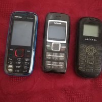 Нокиа и алкател, работещи, без зарядни, снимка 1 - Nokia - 39551652