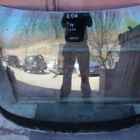 Предно челно стъкло Пежо 206 2врати 03г Peugeot 206 2003, снимка 1 - Части - 44890716