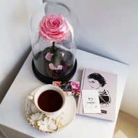 стъкленица с роза, снимка 2 - Романтични подаръци - 43259554