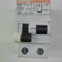 Дефектно токова защита комбинирана HDB6VL -40 ;0.03A/30mA/ I с 1р 16А контакт , снимка 1 - Други - 32460250