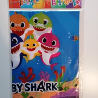 Парти покривка Baby Shark, снимка 1 - Други - 43215303