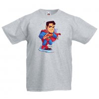 Детска тениска DC Superman Star Wars,Игра,Изненада,Подарък,, снимка 6 - Детски Блузи и туники - 36658420
