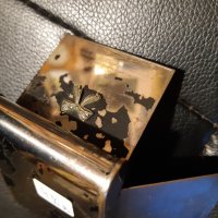 Старинна метална кутия-огледало , снимка 5 - Антикварни и старинни предмети - 28218582