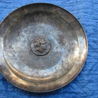 Посребрена чиния Херкулес, снимка 1 - Антикварни и старинни предмети - 28527542