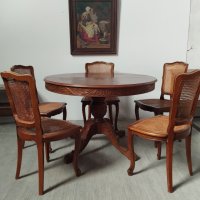 Трапезна маса със столове, снимка 6 - Столове - 43554798