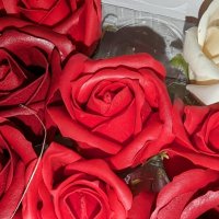 Промо бюджетен подарък с вечни рози 14 февруари 8 март свети Валентин роза букет цвете сапунени, снимка 17 - Ръчно изработени сувенири - 39316129