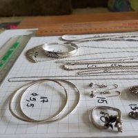 Сребърни верижки и висулки, снимка 18 - Колиета, медальони, синджири - 34675118