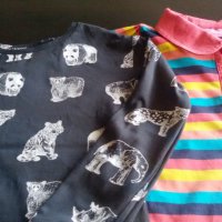 летни блузки за момиче- къс и дълъг ръкав - 4лв, потничета, снимка 12 - Детски тениски и потници - 28547353