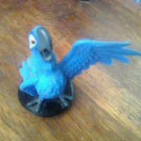 Пластмасова фигурка на папагал, снимка 1 - Колекции - 38898496