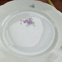 Стар български порцелан чинии, снимка 3 - Антикварни и старинни предмети - 33343437