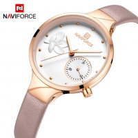 Дамски часовник NAVIFORCE Feminino Brown/Gold 5001L RGWPG. , снимка 2 - Дамски - 34752587