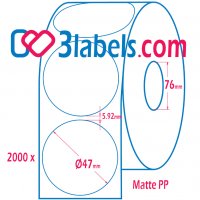 3labels Етикети на ролка за цветни инкджет принтери - Epson, Afinia, Trojan inkjet, снимка 7 - Консумативи за принтери - 38218549