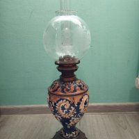 Стара газена /газова/ лампа, снимка 1 - Антикварни и старинни предмети - 43928057