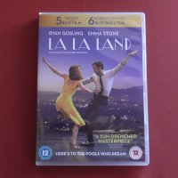 "LA LA LAND"-DVD оригинално, снимка 1 - DVD филми - 44043348