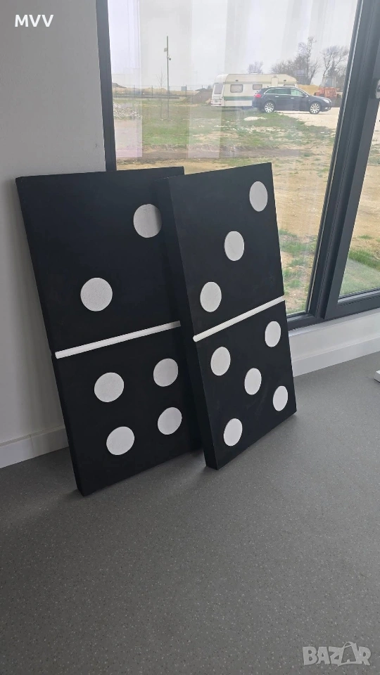 Декорация плочки домино, снимка 1