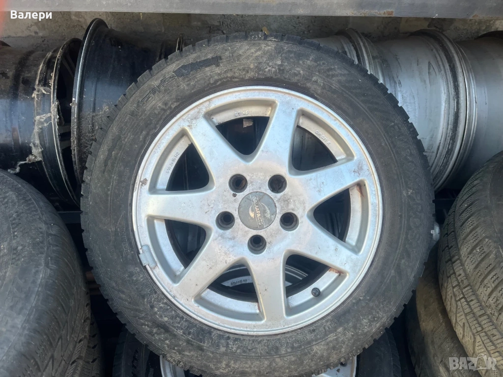 Алуминиеви джанти за VW Touran, снимка 1