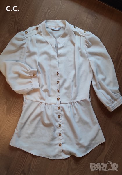 Бяла елегантна риза , снимка 1