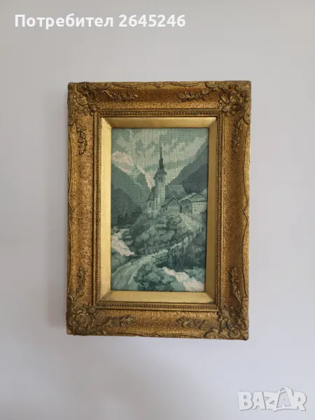 Гоблен Зеленият замък , снимка 1