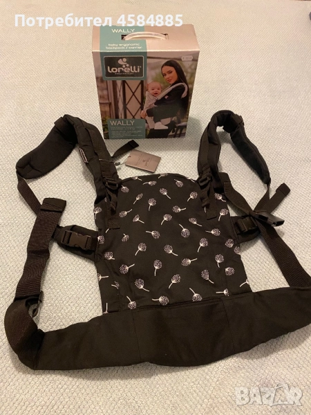 Кенгуру WALLY BLACK FLORAL LORELLI Premium , снимка 1