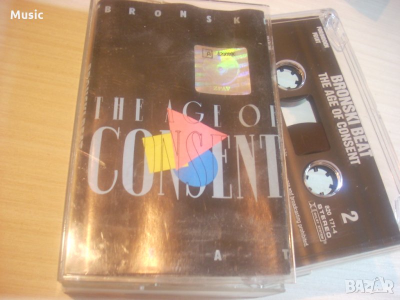 ✅Bronski Beat - The age of consent - оригинална касета, снимка 1