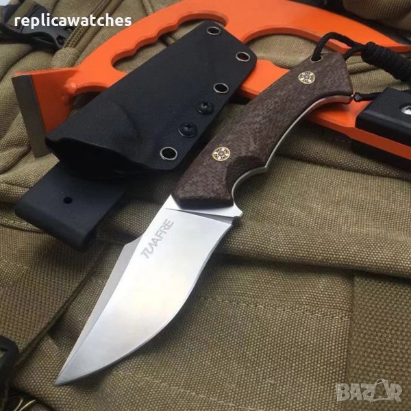 Нож за дране стомана Д2, снимка 1