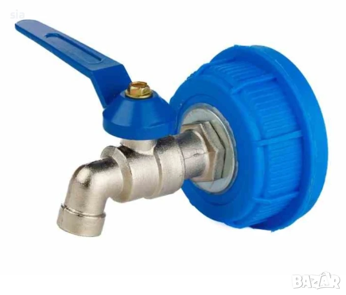 Кран за туба, 1/2“, Метален, Ф 51 мм, снимка 1