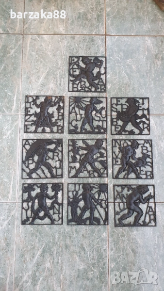 10 бр. Чугунени пана Пано, снимка 1