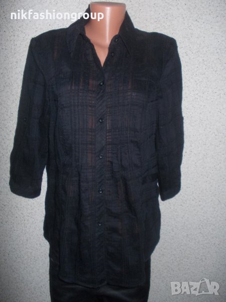 Черна риза , L размер, снимка 1