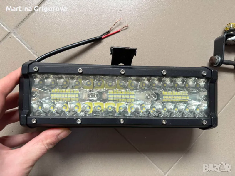 LED бар БЯЛА СВЕТЛИНА за джипове 4x4, коли, камиони, бусове, снимка 1