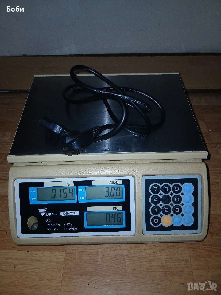 Ел. везна Digi ds700 Тераока сейко Япония, снимка 1