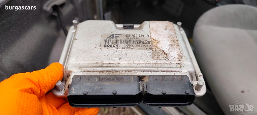 Компютър двигател 038 906 019 LR Ford Galaxy 1.9-115к.с. AUY, снимка 1