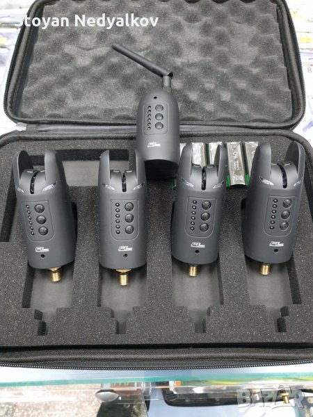 Комплект шаранджийски сигнализатори с централа FL JY-39, снимка 1