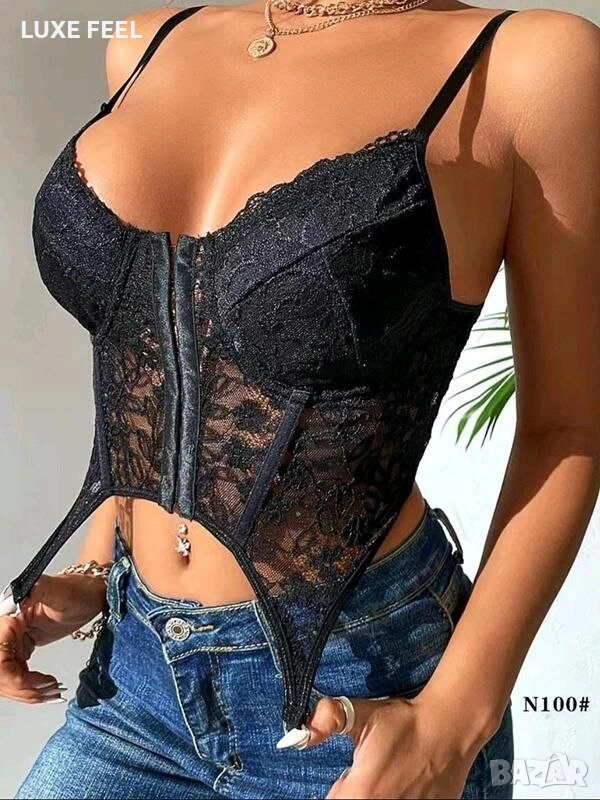 Бюстие - Корсет Дантела ⚜️, снимка 1