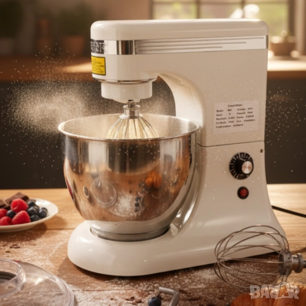 Планетарен миксер ST-BH7 – 7L професионален помощник в кухнята, снимка 1