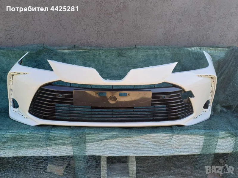 предна броня с решетка  Toyota Corolla e210 sedan 2019-2024 г. #1010V., снимка 1