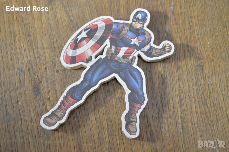 Капитан Америка плоска фигурка, снимка 1