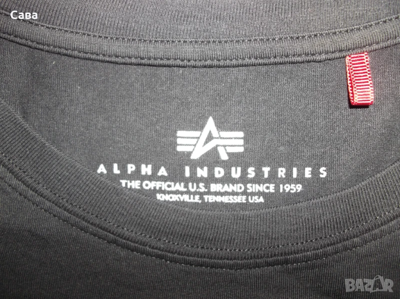 Тениска ALPHA IND.  мъжка,ХЛ-2ХЛ, снимка 1
