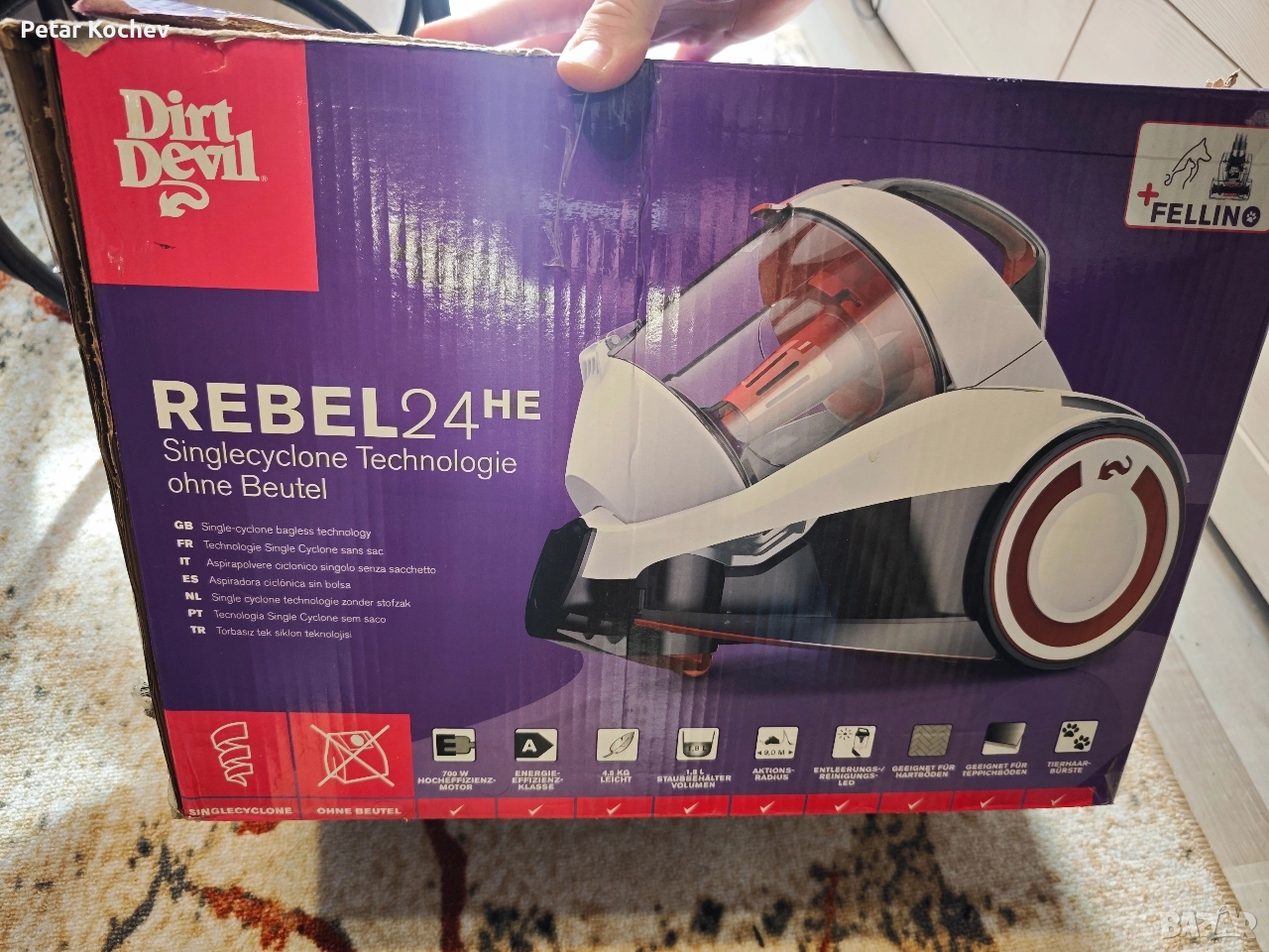 Прахосмукачка DIRT DEVIL, снимка 1