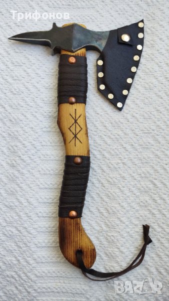 Брадвичка "Viking Tomahawk" - "Protection" (ръчна изработка), снимка 1