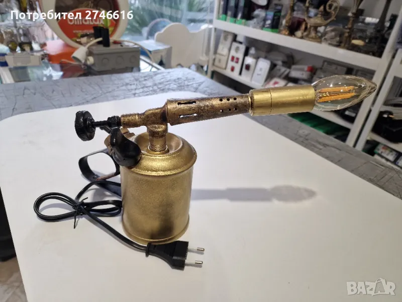 Настолна лампа - уникат!, снимка 1