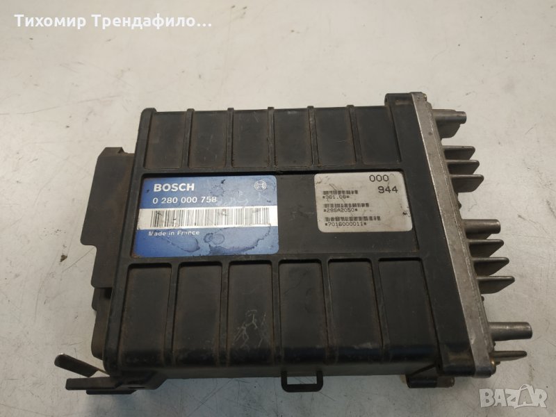 ECU FIAT TIPO TEMPRA, LANCIA DEDRA 1.6, BOSCH 0 280 000 758, 0280000758 компютър за типо 1.6, снимка 1