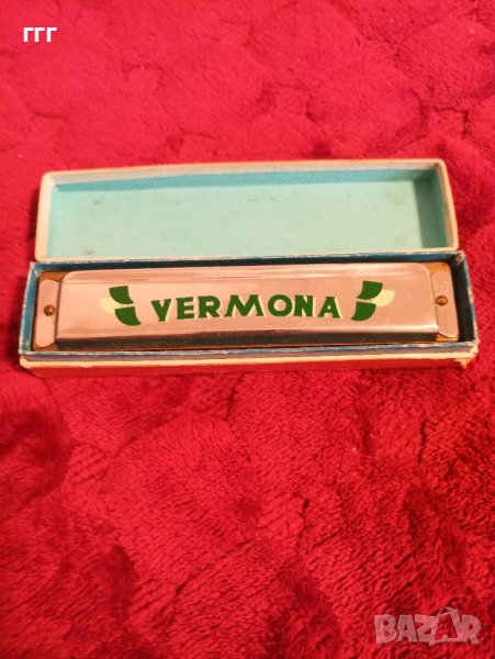 Стара хармоника VERMONA, снимка 1