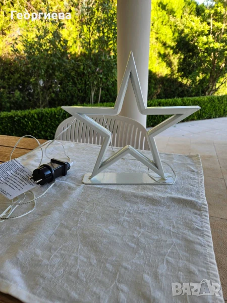 Декоративна LED лампа Звезда , снимка 1