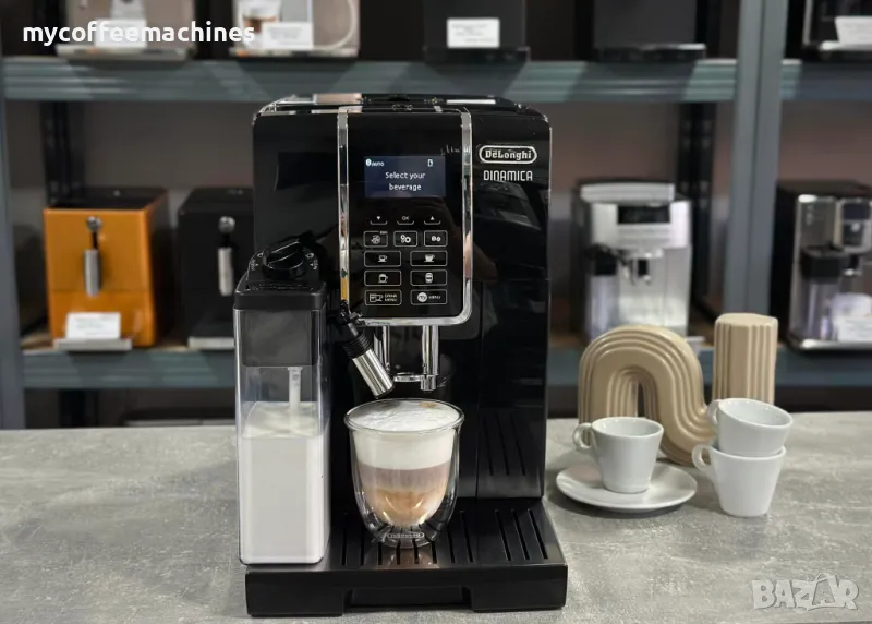 Кафемашина DeLonghi Dinamica ECAM 350.55.SB, снимка 1