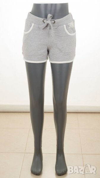 Сиви дамски къси панталони марка Leone , снимка 1