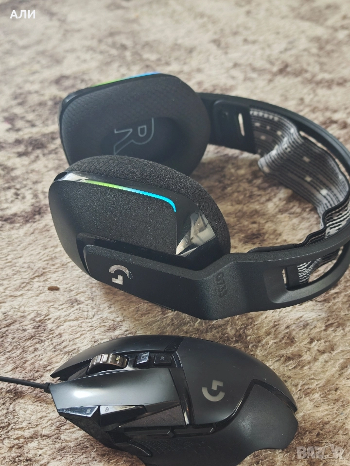 Logitech G502 Hero Logitech G733, снимка 1